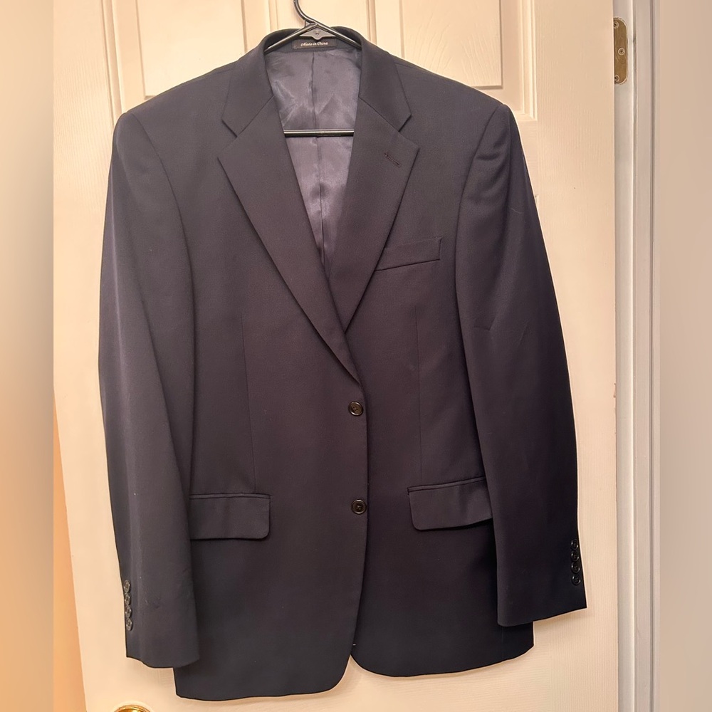 Men’s blazer- 40R; Navy